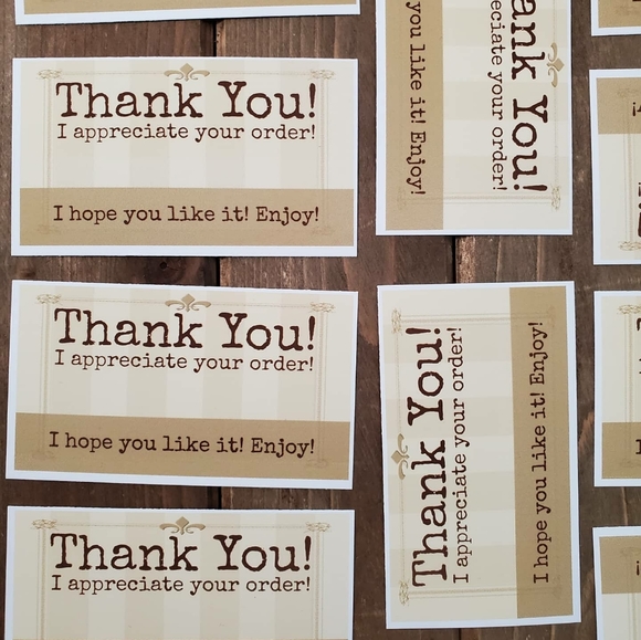 office thank you cards business card size3x2 inch cards poshmark office thank you cards
